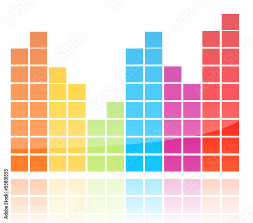 Shiny Colorful Equalizer