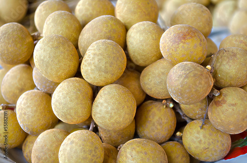 Фотография Fresh Sweet Longan Thai Fruit Yummy