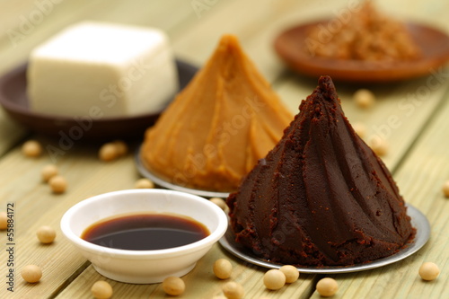 味噌と大豆製品