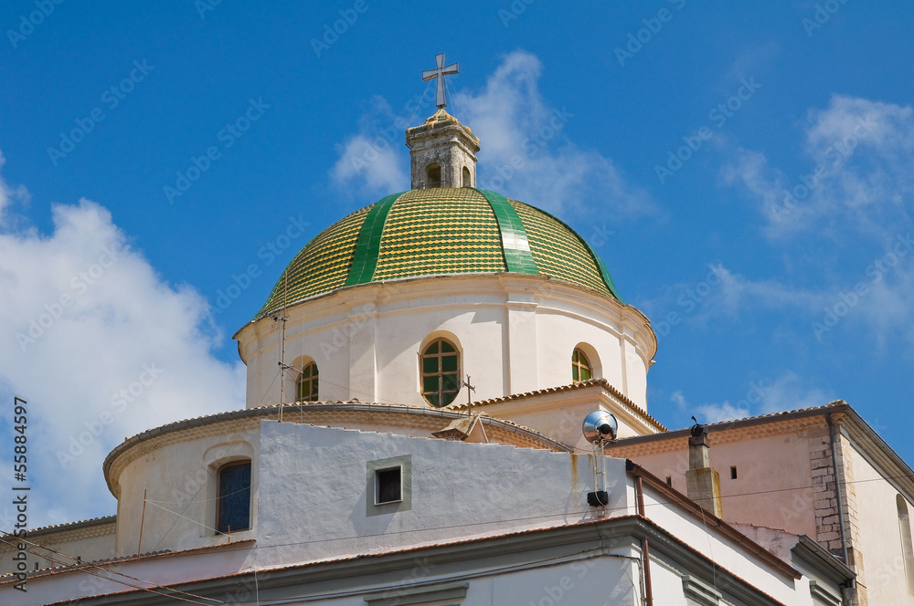 Church of Madonna della Libera. Rodi Garganico. Puglia. Italy.