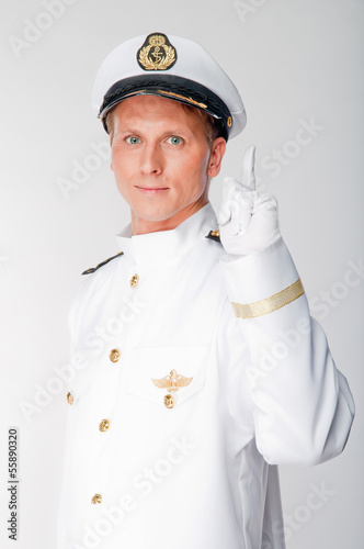 courageous captain sea ship