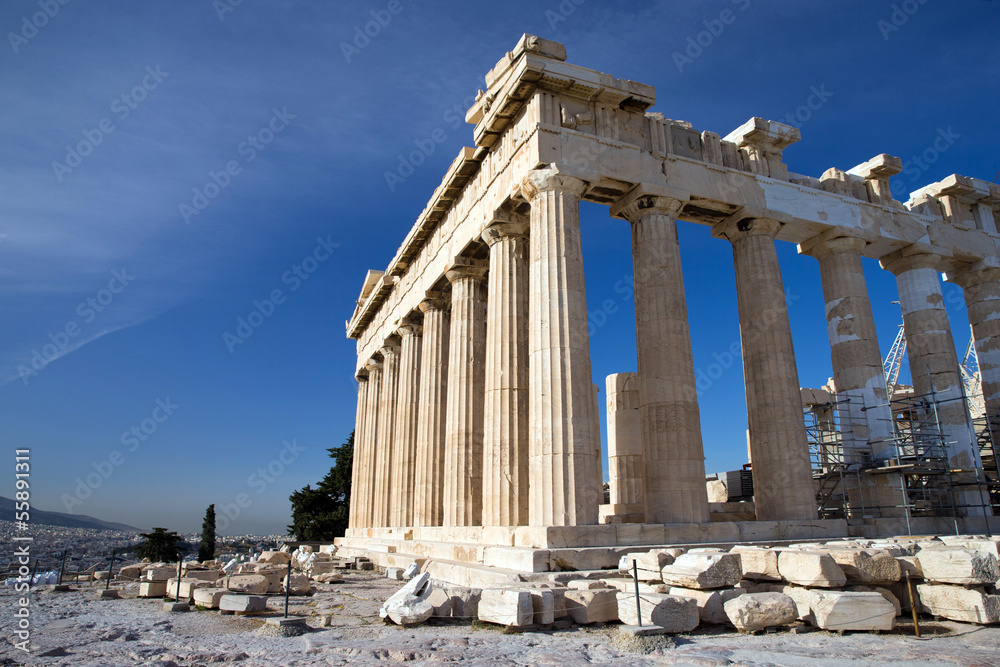 Parthenon on the Acropolis