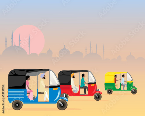 tuk tuk traffic