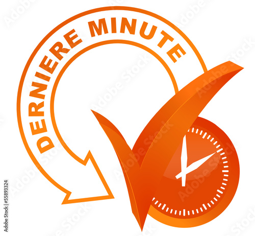 dernière minute sur symbole validé orange