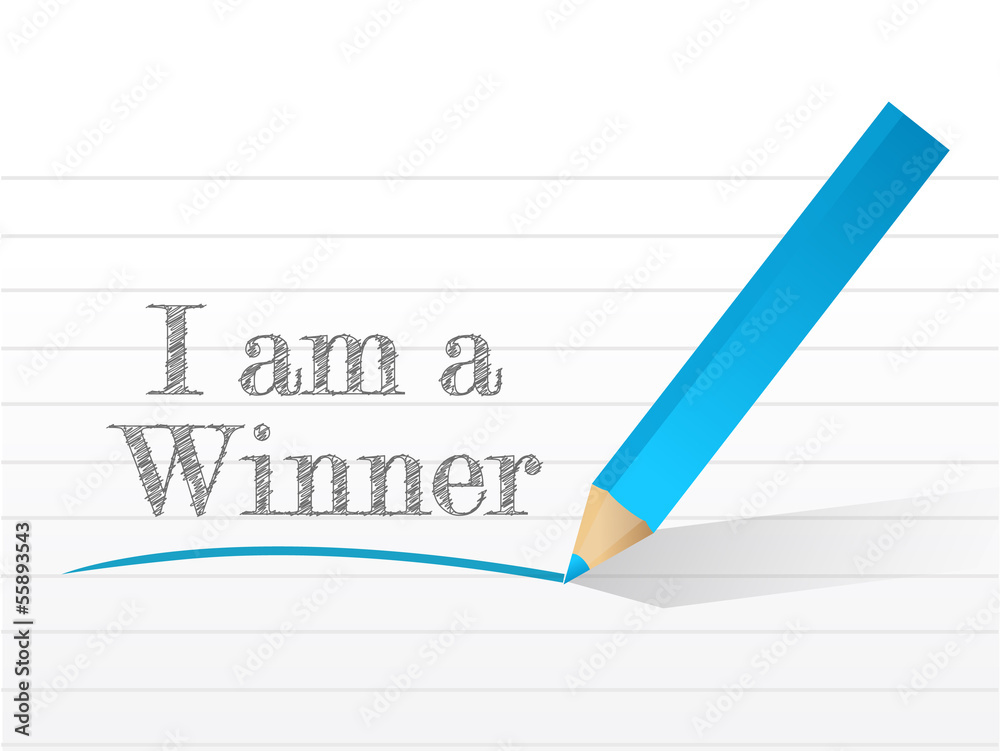 i am a winner message i am a winner message