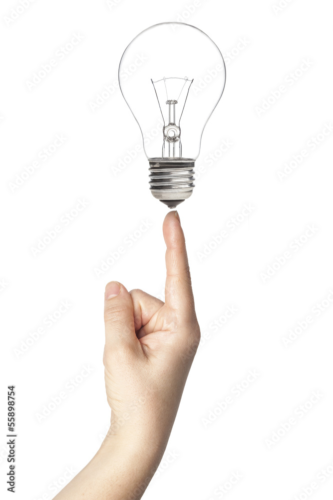 Isolated bulb Isolated bulb