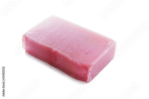 Piece of pink soap