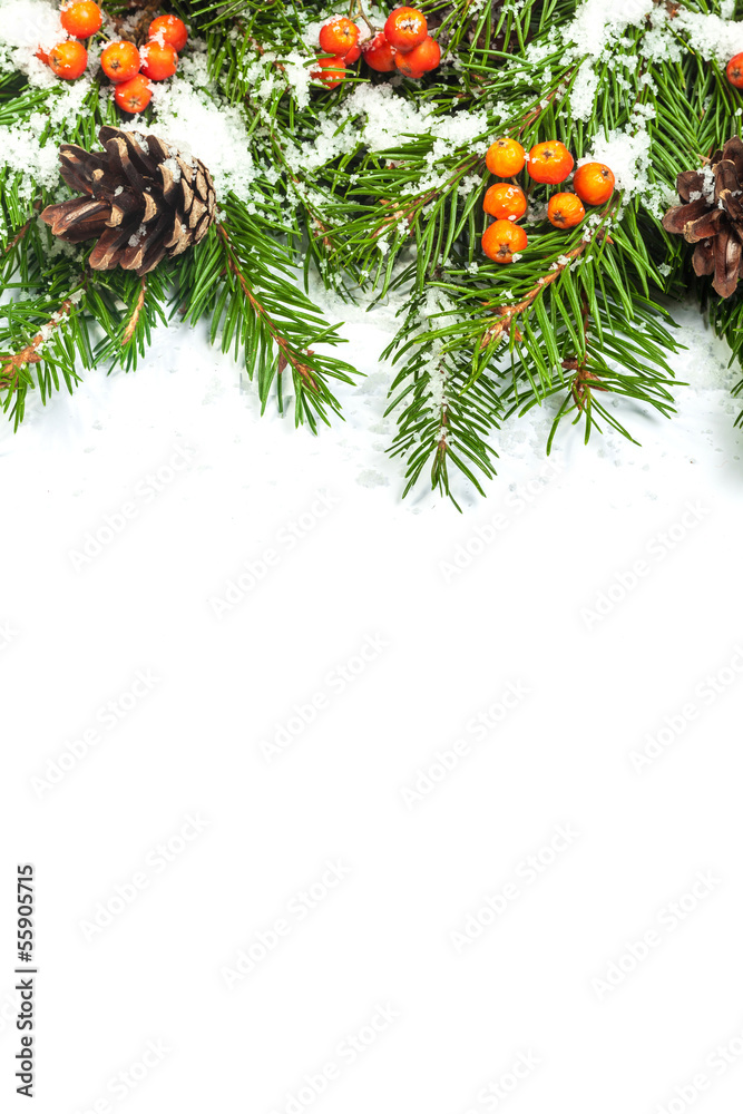 Christmas background. Eve framework Christmas background. Eve framework