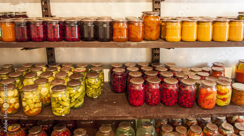 House preservation of vegetables and fruit