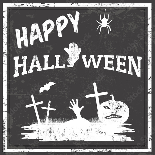 Happy halloween poster