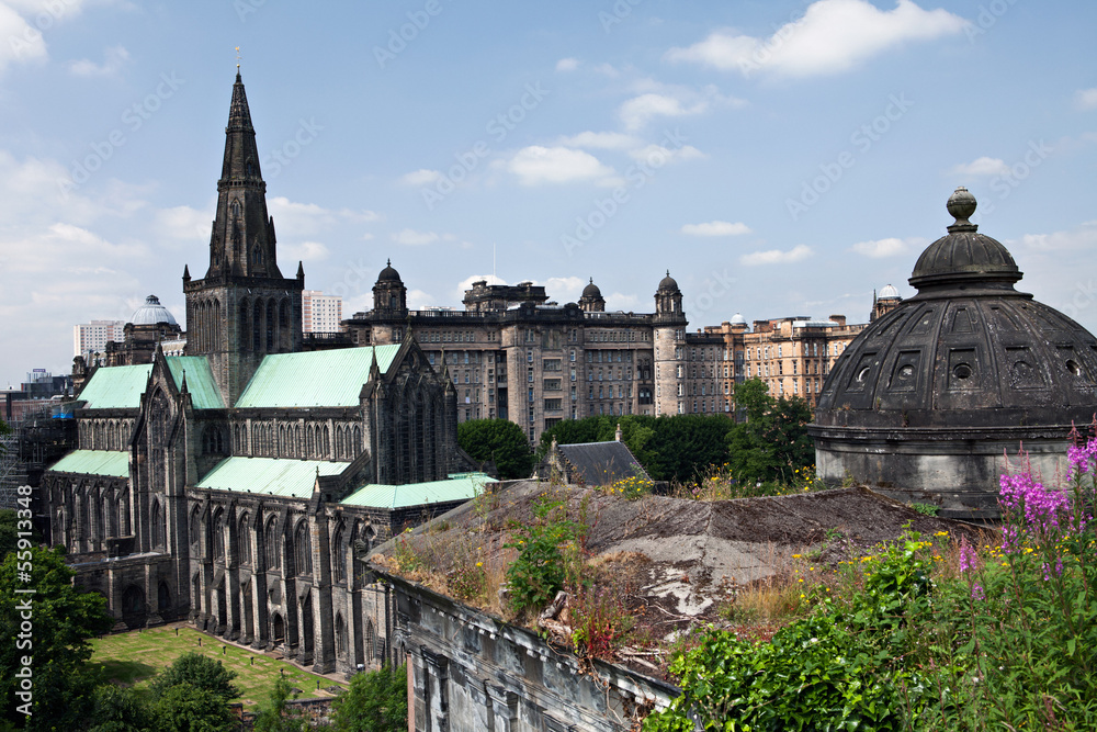 Obraz premium Glasgow St.Mungo's Cathedral.