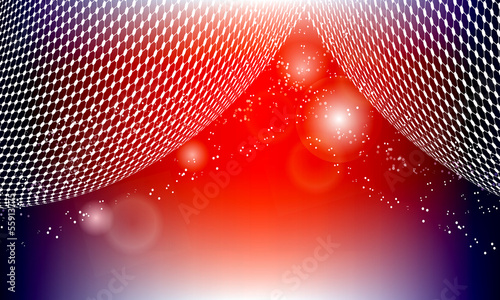 vector abstract background with grid