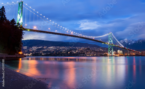 Lions Gate at Dusk