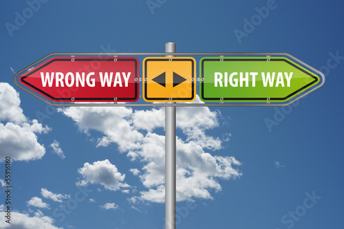 Wrong Way vs Right Way