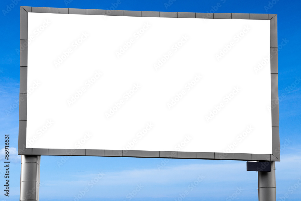 Obraz premium big blank billboards