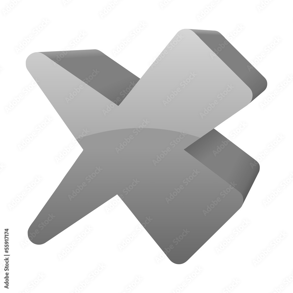 3D gray check mark 3D gray check mark
