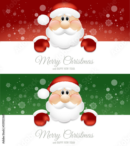 Santa Claus Labels