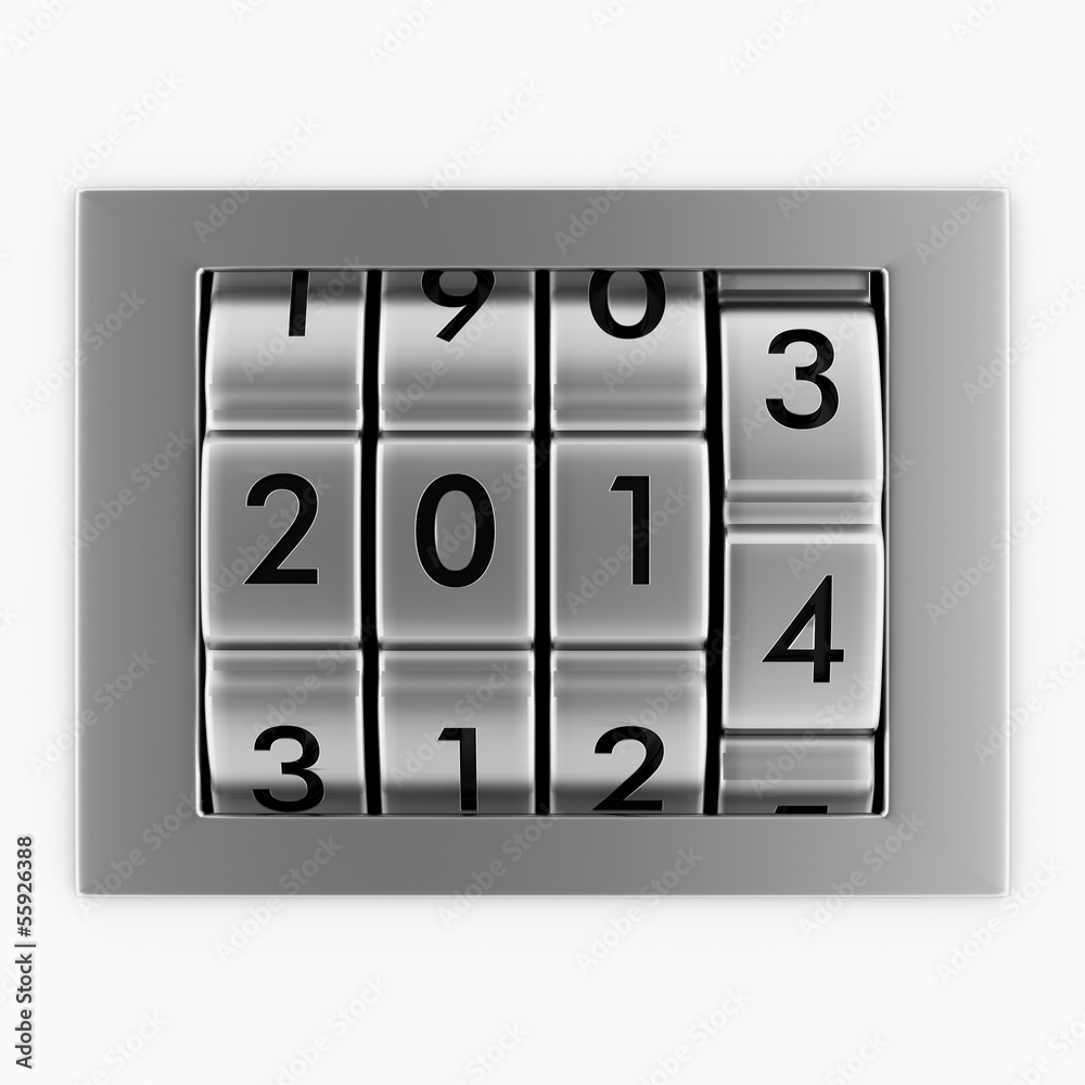 New Year 2014 concept New Year 2014 concept