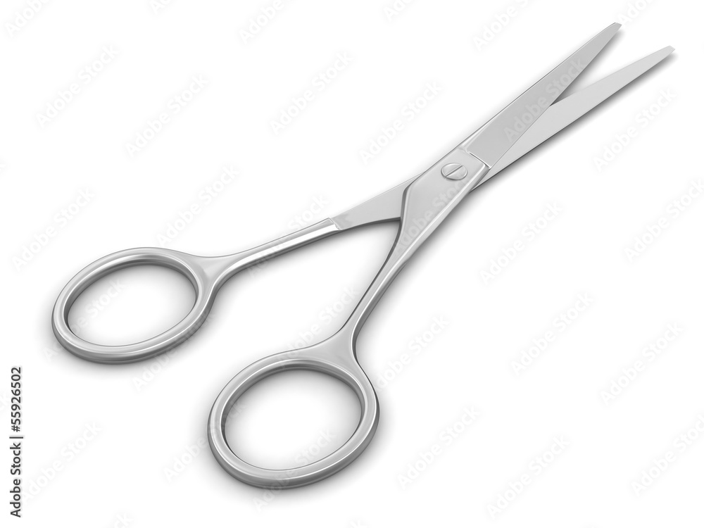 Scissors (clipping path included) Scissors (clipping path included)