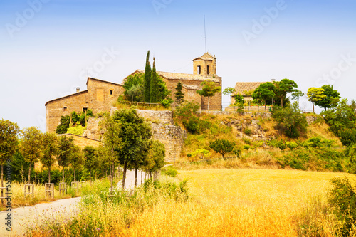 old catalan village. Castellar de la Ribera