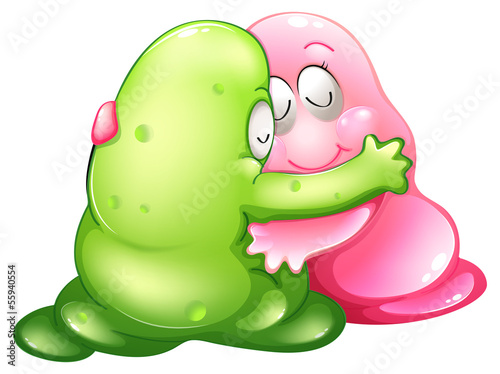 A wedding of two monsters