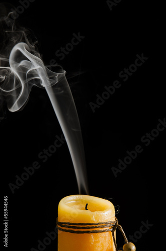 Smoked candle