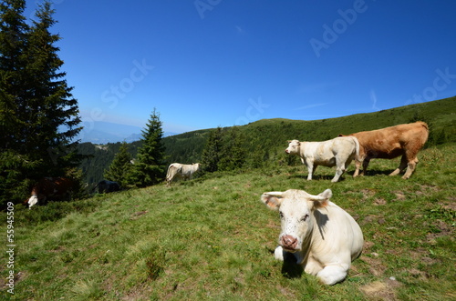 Valpelouse et les Grands Moulins dans le massif de Belledonne.