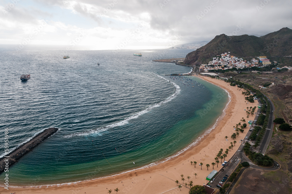 Obraz premium Playa de Las Teresitas
