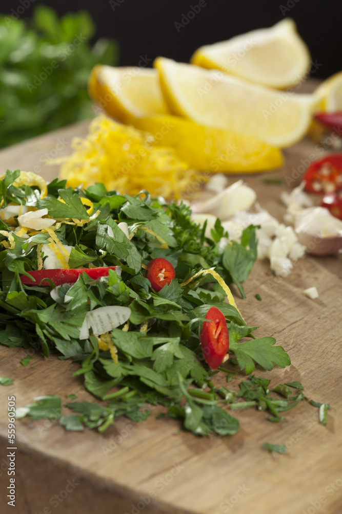 Italian Gremolata - fresh spice mix Italian Gremolata - fresh spice mix