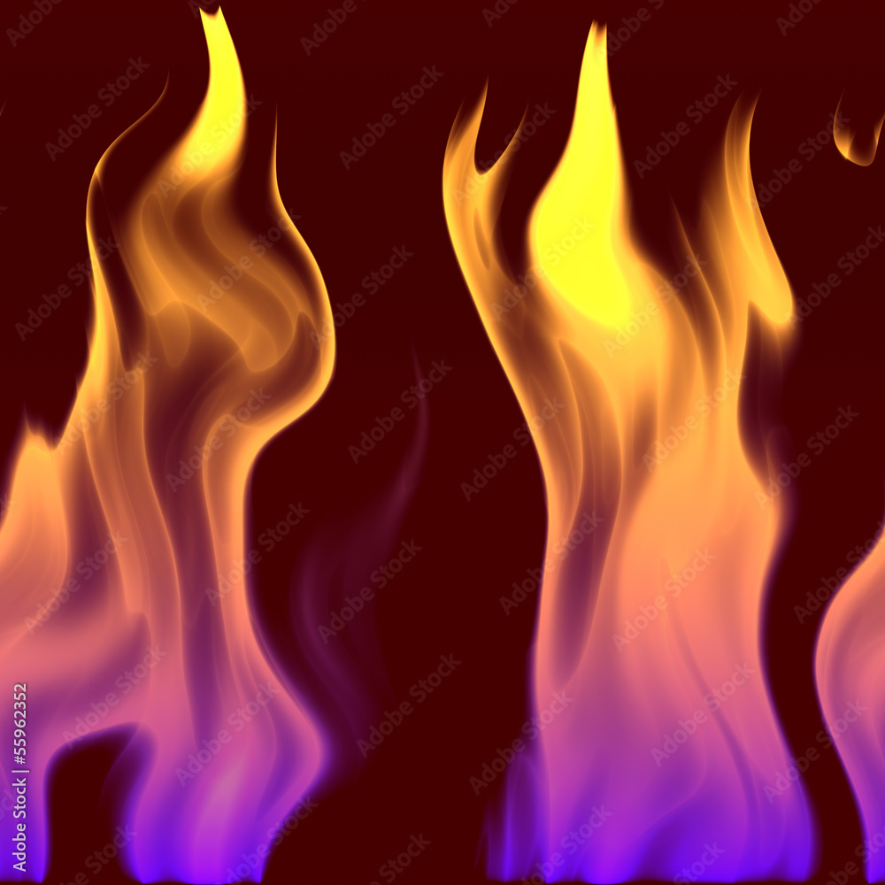 Flame closeup Flame closeup
