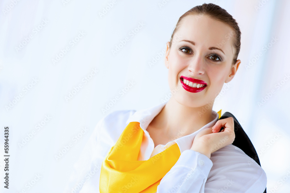 Attractive businesswoman Attractive businesswoman