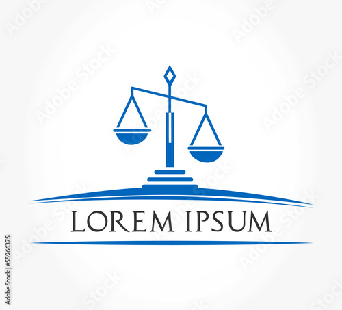 Scale of justice logo