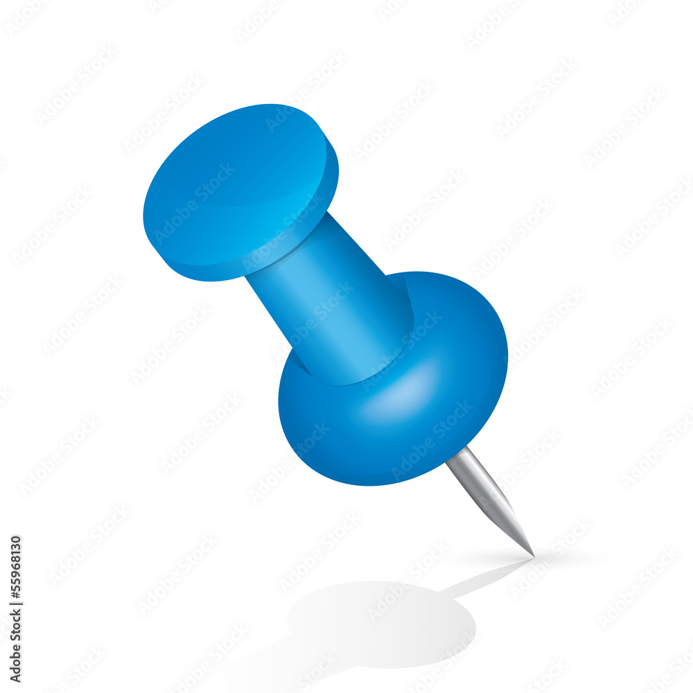 Pushpin icon isolated on white background. Pushpin icon isolated on white background.