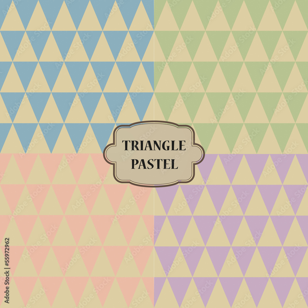 Triangle Pastel