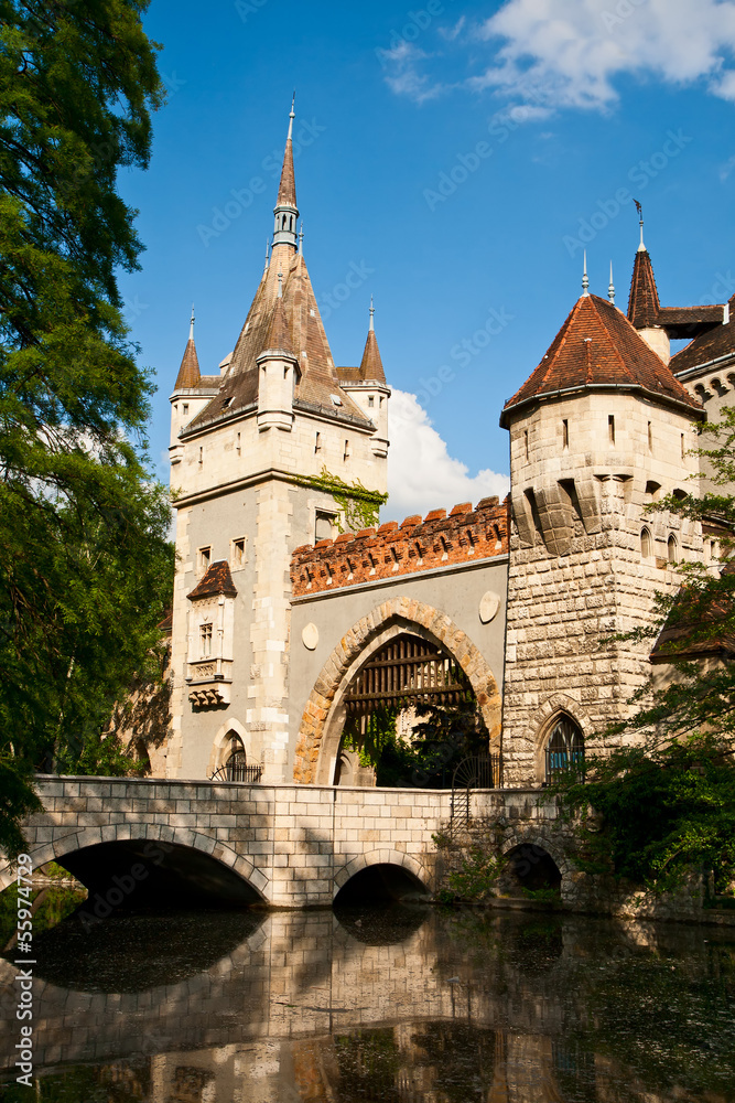 Vajdahunyad castle in Budapest
