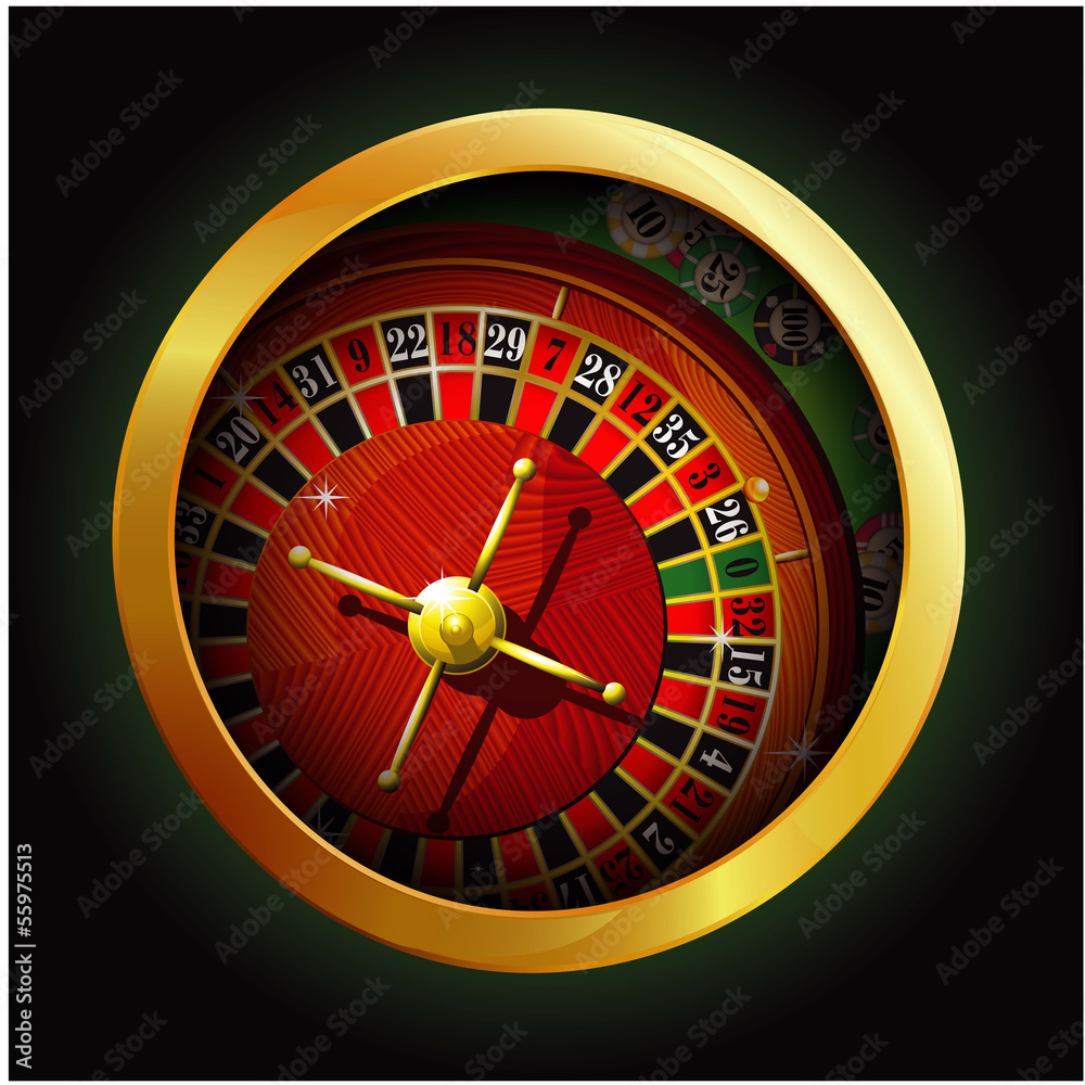 Roulette. Vector. Roulette. Vector.