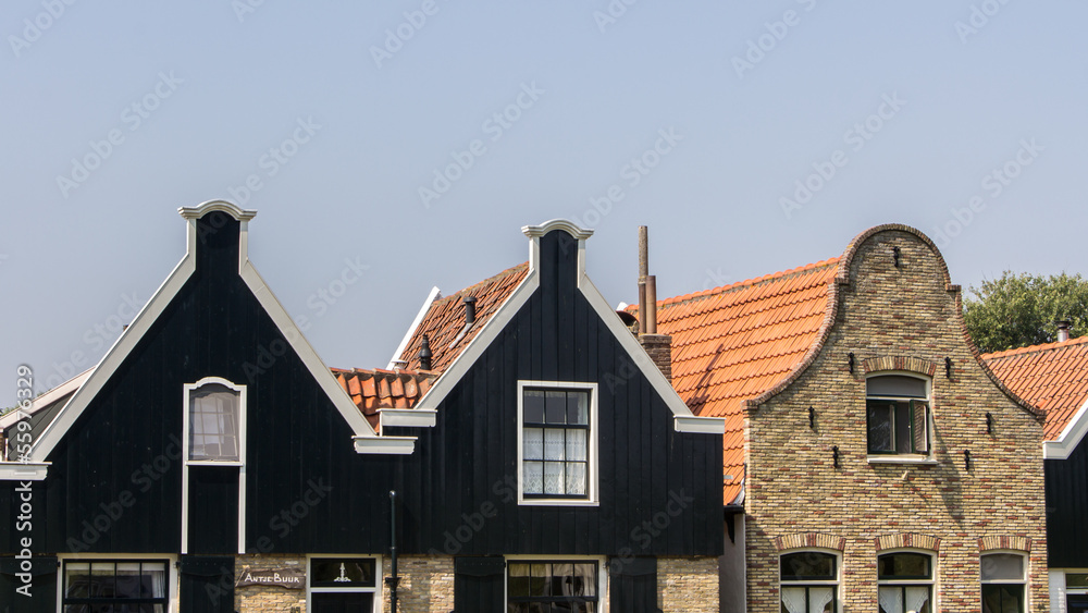 Traditional Dutch houses