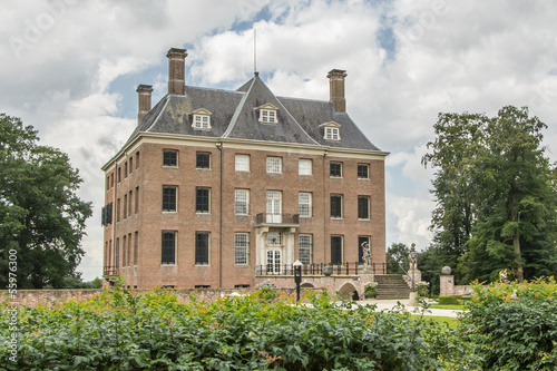 Ancient Dutch Castle in Amerongen © HildaWeges