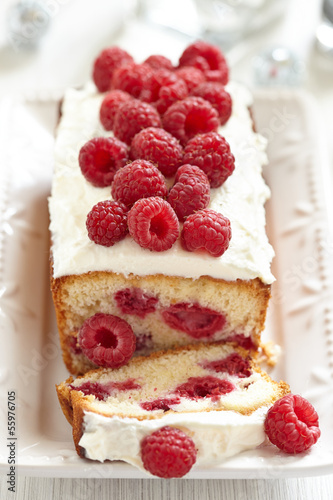 Raspberry Cake for holidays