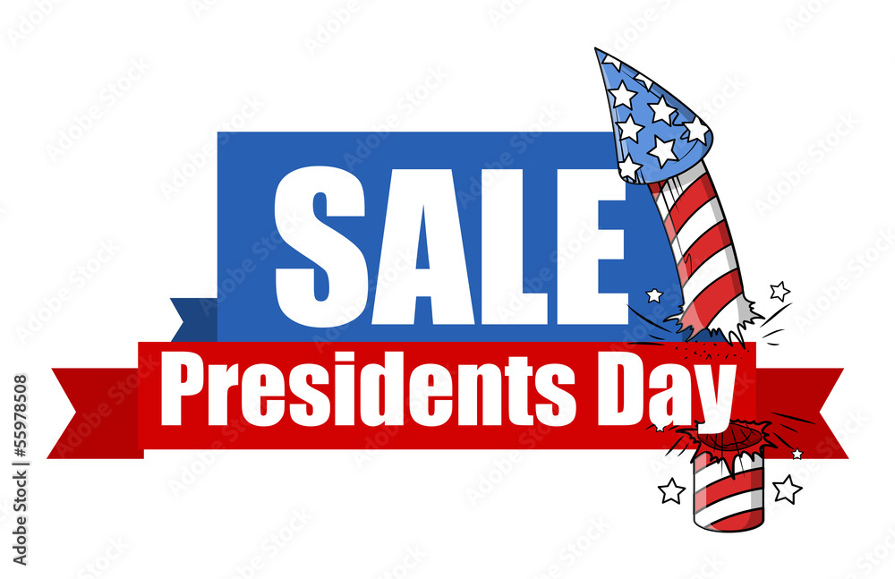 Sale - Presidents Day - Big Banner
