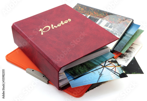 photo albums isolated photo