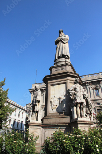 Monument in Milan, Italy