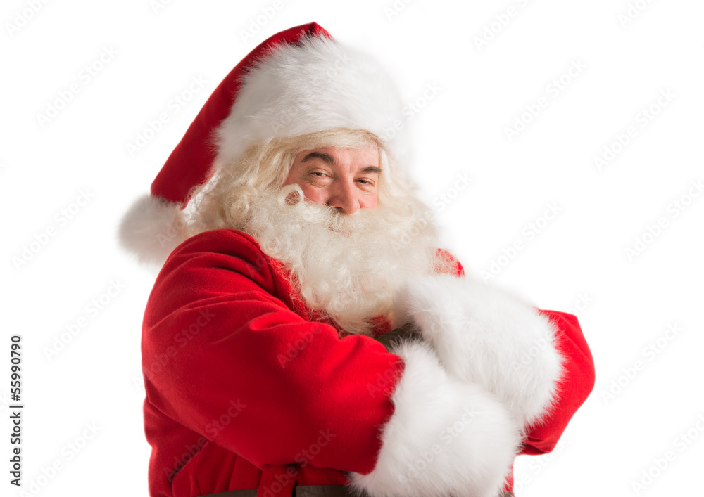Portrait of happy Santa Claus Portrait of happy Santa Claus