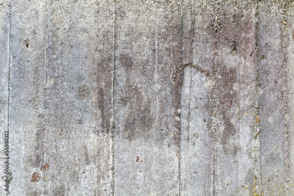 Concrete wall in grungy look with structure Concrete wall in grungy look with structure