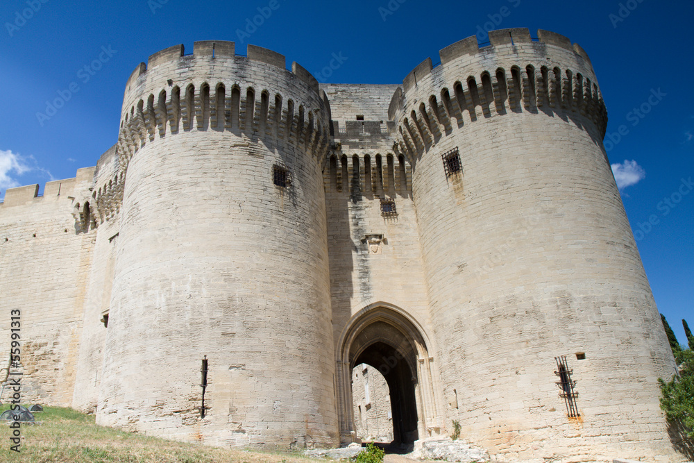 Castle Entrance of Villeneuve-les-Avignon