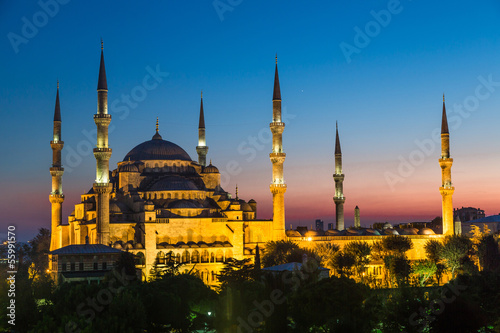 The Blue Mosque, Istanbul, Turkey