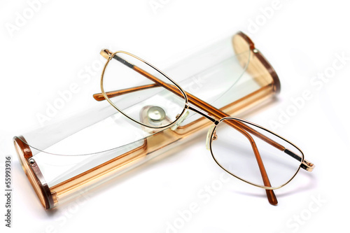 glasses with case