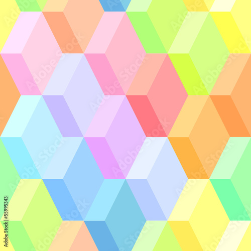 Colorful abstract geometric...