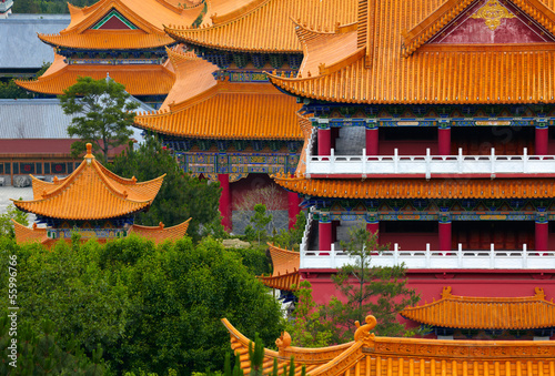 Chongsheng Monastery. Dali, China. photo