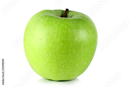 Green ripe apple